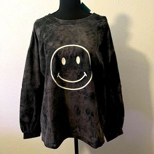 Happy Face Sweatshirt Small